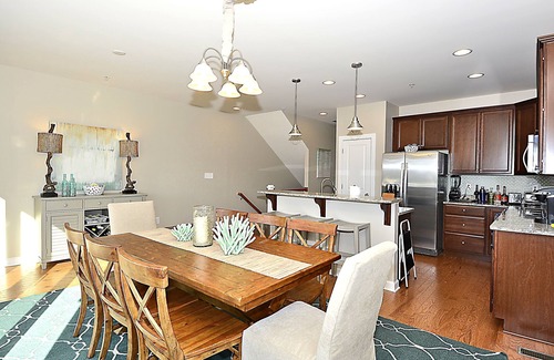 Midtown Ocean City House | Brand New! 4- Br Bayside Townhome With Water View, 2 Blocks To Beach, Free WiFi