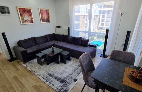Sarsu Mahallesi Apartment | Brand New Apartment in Konyaalti with Fast Internet and Views