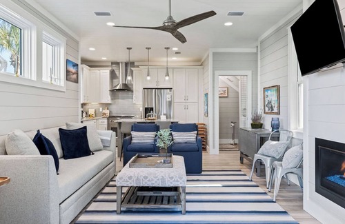Sunnyside House | Brand New Beach Cottage in Carillon Beach! Walkable to Stores and Steps from the Beach!