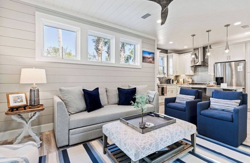 Sunnyside House | Brand New Beach Cottage in Carillon Beach! Walkable to Stores and Steps from the Beach!
