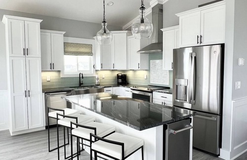 Ocean Isle Beach House | BRAND NEW Canal Front Home on Beach Access road - Pool & Elevator!