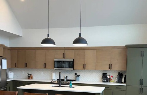 Nordegg House | Brand New Collieries Guest House with Fireplace