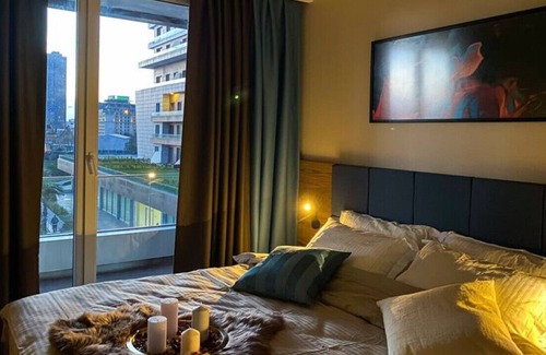 Mahmutbey Apartment | Brand-New Elegant 1+1 Apartment (with terrace) - core living