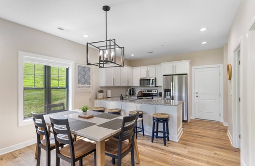 Booneville House | Brand New End Unit Nature Lovers Comfort w/Privacy 2 Car Garage