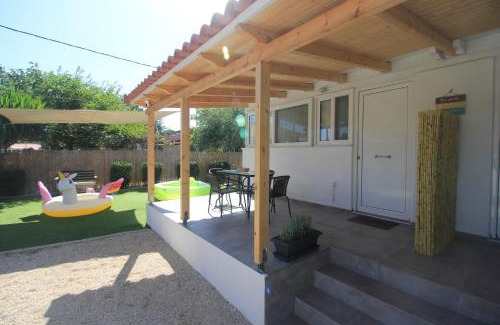 Skafidia House | Brand new house with garden, next to the beach