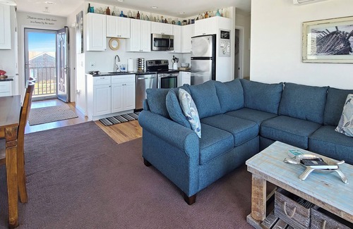 North Truro Condo | BRAND NEW LISTING! 2BD Waterfront Condo-A/C, Balcony, Water Views & Amazing Sunsets, Direct Beach Access