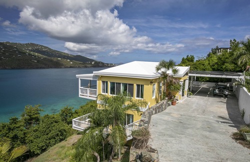 Peterborg Villa | Brand New Listing! 3BR/2.5 BA Spectacular Views overlooking Magens Bay! Sunsets
