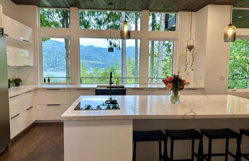 Sudden Valley House | Brand new! Modern Lake Whatcom View home
