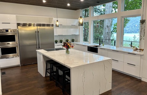 Sudden Valley House | Brand new! Modern Lake Whatcom View home