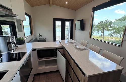 Canyon Lake House | Brand new, modern, one-bedroom tiny home on the waterfront in Canyon Lake