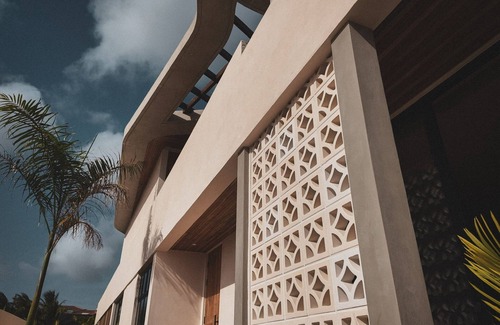 Jan Thiel Villa | Brand new Organic shaped Villa Aya, 180°Seaview, High-end Bali Interiordesign