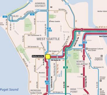 West Seattle Junction Apartment | Brand New Studio, Reserved Parking, Walkable
