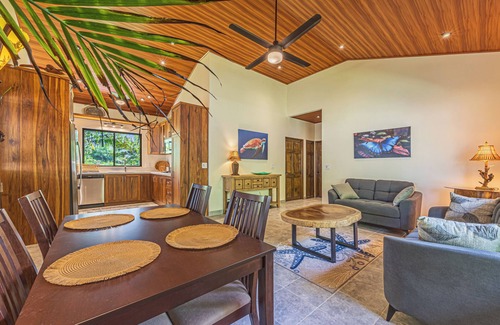 Playa Matapalo House | Brand New Villa! A well-appointed home, views of mountains, 3 min. walk to beach