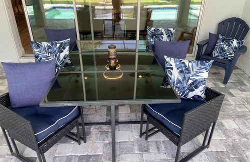 Pelican House | Brand New Villa Coral Fantasy Modern Designers hidden spot pool house .