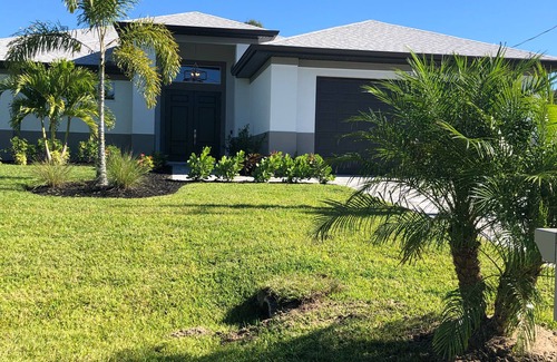 Pelican House | Brand New Villa Coral Fantasy Modern Designers hidden spot pool house .