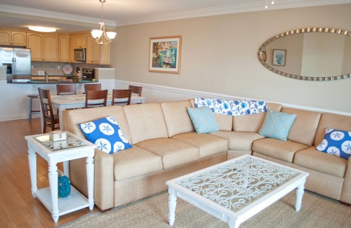 Tybee Island Condo | Brass Rail 3 Bed, 2.5 Bath Ocean View Top Floor Closest To Beach