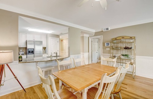 Savannah Beach Condo | Brass Rail Condo 114 Beachside