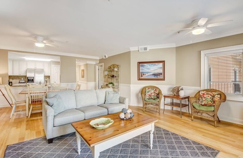 Savannah Beach Condo | Brass Rail Condo 114 Beachside