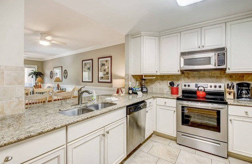 Savannah Beach Condo | Brass Rail Condo 114 Beachside
