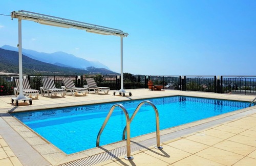 Edremit Villa | Breath-taking sea and mountain views, villa with private pool close to beach!