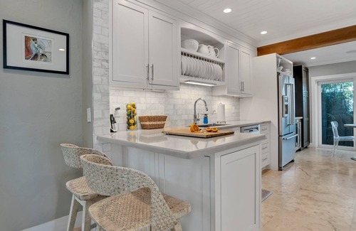 Dolphin Isles House | Breathtaking Oasis, Steps to Beach, Heated Pool, In-ground Spa VIRTUAL TOUR