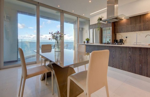 St. Paul's Bay Apartment | Breathtaking Seafront Home with Spectacular Views!