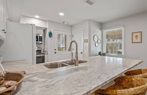 Port St. Joe House | Breathtaking sunset views, only steps from the sand.