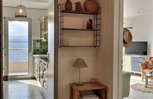 Saint-Raphael Apartment | Breathtaking views/standing/all on foot