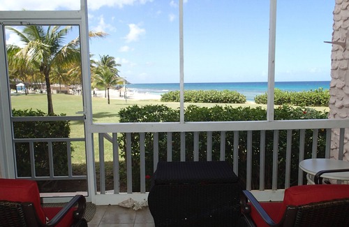 Estate Salt River Condo | Breezin' Up - location, location, location - beach front at Gentle Winds