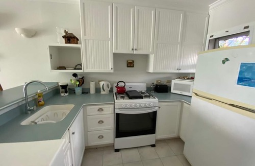 Jolly Harbour Villa | Breezy 2 Bdr Waterfront Villa with Dock