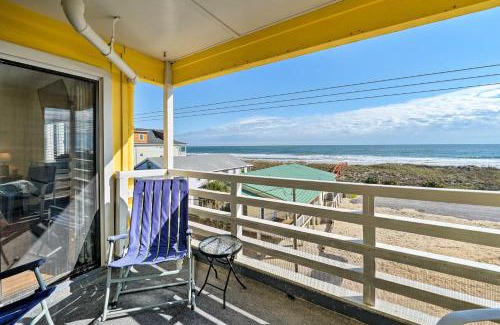 North Carolina Coast Apartment | Breezy Beach Retreat with 180-Degree Ocean Views!