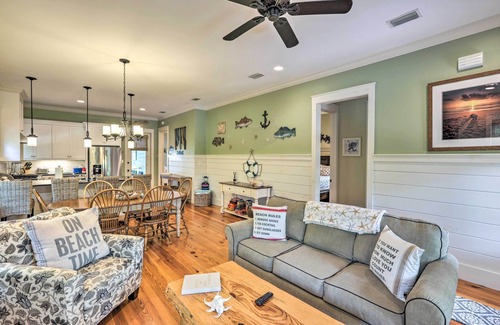 Panacea House | Breezy Home w/Grills, Pool & Beach Access!