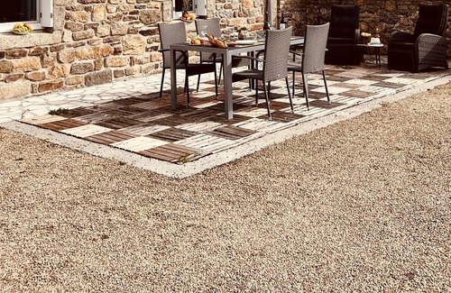 Plounevez-Lochrist Cottage | Bretton stone cottage in the green not far to the sea - only 10km !