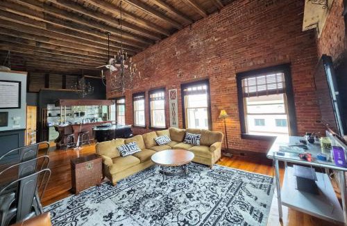 Brevard Apartment | Brick Loft Penthouse on Main