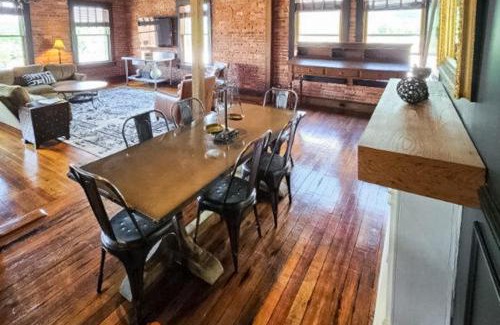 Brevard Apartment | Brick Loft Penthouse on Main