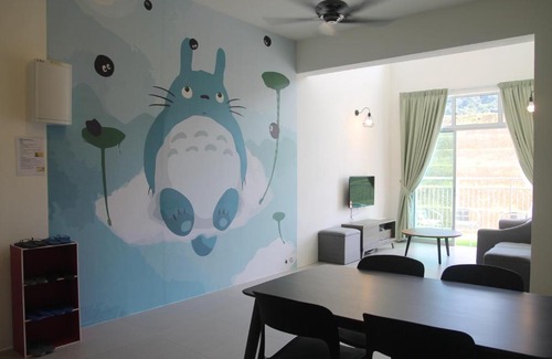 Tanah Rata Apartment | Bricks Penthouse 1- for 12 pax (Night Market Area)