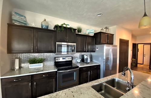 Arnolds Park Cabin | Bridges Bay Vacation Home #220 - sleeps 12