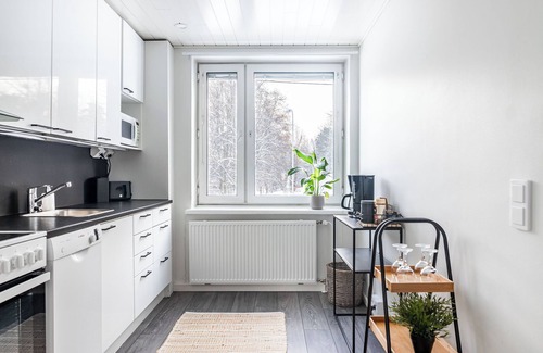 Lahti Apartment | Bright 1BR Apartment next to the Beach