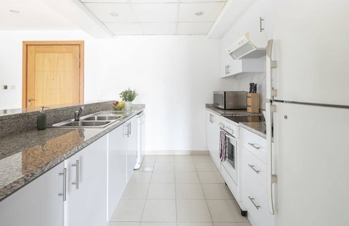 The Greens Apartment | Bright 1BR Apartment w/Pool Views in The Greens!