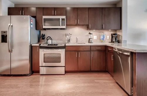 George Washington University Apartment | Bright 1BR | Upscale Amenities | On-Site Retail | by GLS