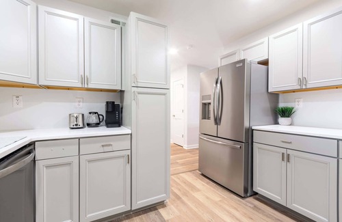 Greensboro Apartment | ‼️Bright 2BR Suite w/Parking & Backyard