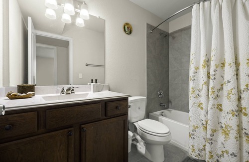 Kyle House | Bright 3 BR Home w Lounging, Full Kitchen, Workspace, Pond & Pet-Friendly!