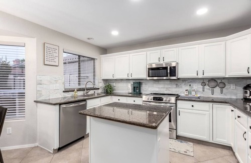 Vista Del Rincon House | Bright 3BR w/Backyard Pool, BBQ Grill & Workspace