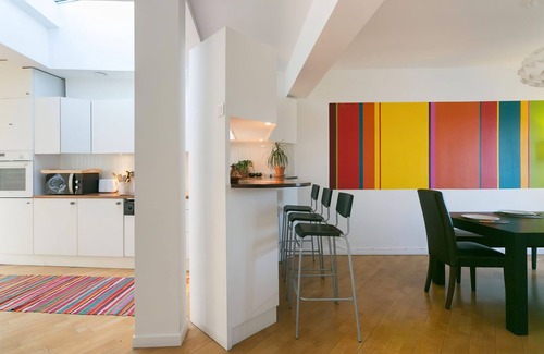 Latin Apartment | Bright & airy large top floor apartment near Mouffetard and Pantheon