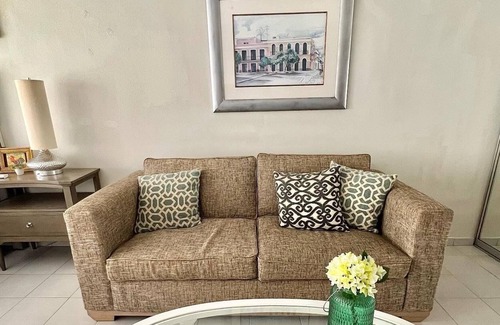 Miramar Condo | Bright & Airy studio with parking near old san juan