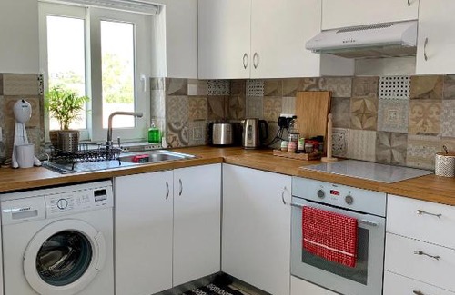 Agios Tychon Apartment | Bright and Breezy Beachside Apartment