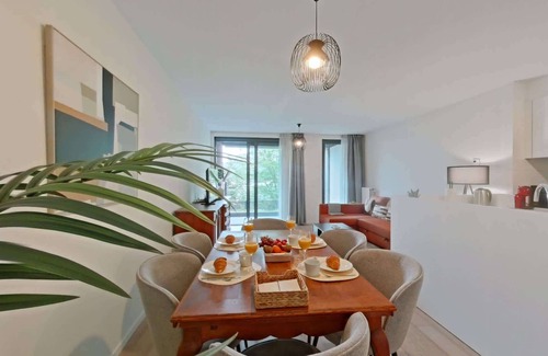 Schaerbeek Apartment | Bright and modern 2BR apartment with a Balcony