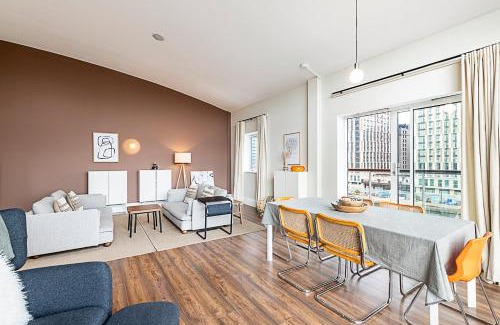 Canary Wharf Apartment | Bright and Stylish Riverside Haven in Canary Wharf