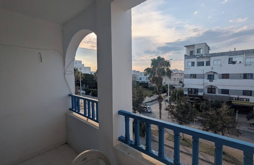 Nabeul Apartment | Bright apartment 2 steps from the beach - 2 bedrooms, 90m².