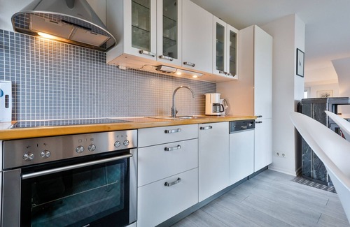 Hornum Apartment | Bright apartment on two levels with breathtaking views of the North Sea.